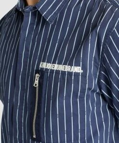 Khujo SKELTON - Camicia - Blue, Uomo -Offerte khujo Negozio 90114b0eac1349c190167e0cb1397b8c