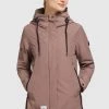 Khujo KAYA - Giacca Outdoor - Mauve, Donna -Offerte khujo Negozio 9015198d63e24ff9a62c2bdae53baa41