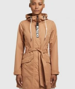 Khujo LAUREN - Trench - Toffee, Donna