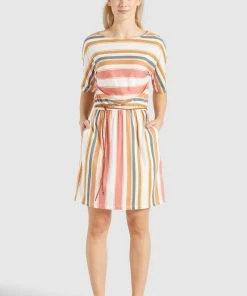 Khujo GABY - Vestito Di Maglina - Mehrfarbig Gestreift, Donna 16 Khujo GABY - Vestito Di Maglina - Mehrfarbig Gestreift, Donna -Offerte khujo Negozio 908e5a987a5f48628433a16e4146f3da