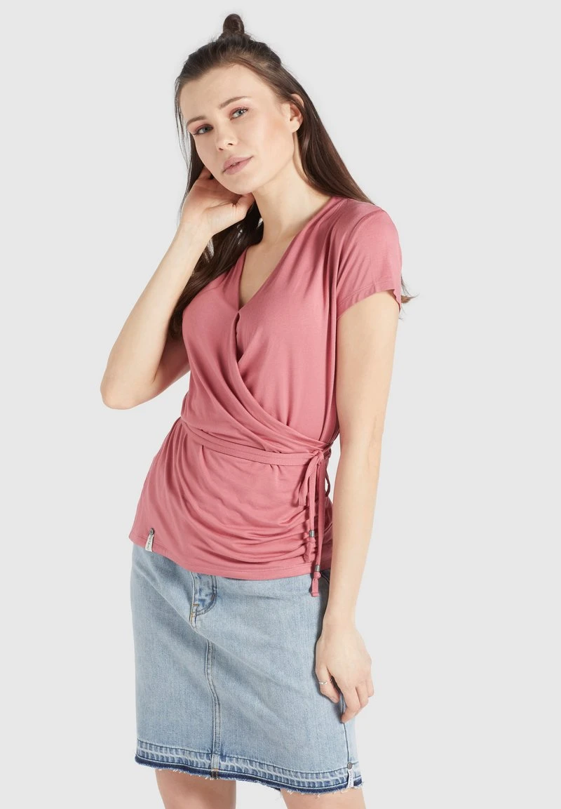 Khujo LETICIA - T-shirt Con Stampa - Rosa, Donna 10 Khujo LETICIA - T-shirt Con Stampa - Rosa, Donna - immagine 8