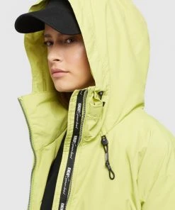 Khujo BLAIR - Giacca Da Mezza Stagione - Giftgrün, Donna -Offerte khujo Negozio 920d4368b8794ce7883461deb955c937