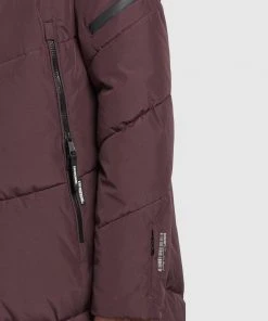 Khujo SONJE3 - Cappotto Invernale - Weinrot, Donna -Offerte khujo Negozio 929e21ea46214f1b92ba572fdf7c16f8