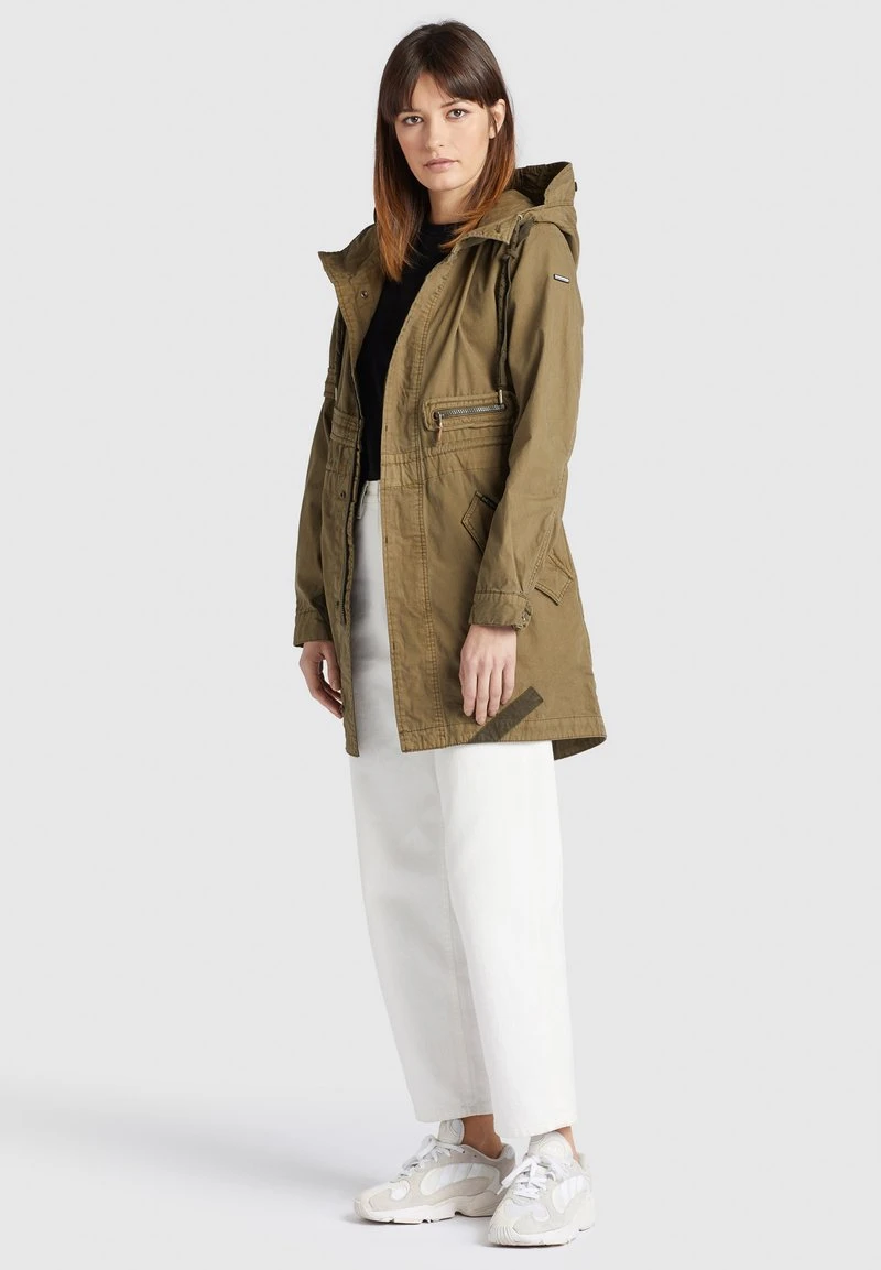 Khujo BANELE - Parka - Khaki, Donna 4 Khujo BANELE - Parka - Khaki, Donna - immagine 2