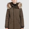 Khujo TAIPA - Cappotto Invernale - Khaki, Donna 1 Khujo TAIPA - Cappotto Invernale - Khaki, Donna -Offerte khujo Negozio 92d49690f42f401995c0027c728cd4cd