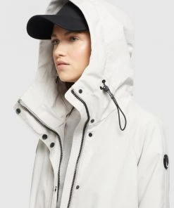 Khujo MARNIA - Parka - Hellgrau, Donna -Offerte khujo Negozio 92e323ebaddf46f1b9b6899260ff2a8c