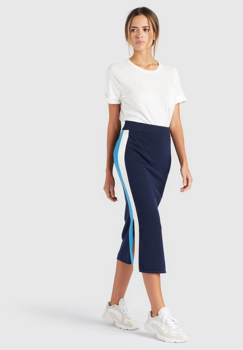 Khujo ROCK PRATA - Gonna A Tubino - Blue/white, Donna 4 Khujo ROCK PRATA - Gonna A Tubino - Blue/white, Donna - immagine 2