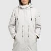 Khujo ADDA - Parka - Hellgrau, Donna -Offerte khujo Negozio 93d5e6aefa07487d8e521369206f5290