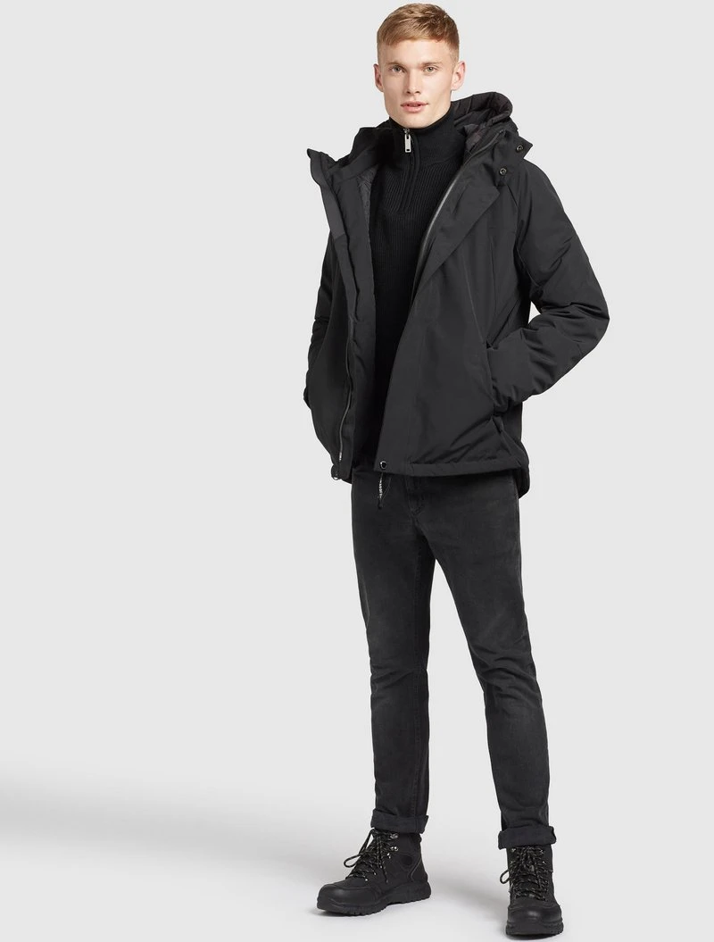 Khujo RUDOLF - Giacca Invernale - Schwarz, Uomo 4 Khujo RUDOLF - Giacca Invernale - Schwarz, Uomo - immagine 2