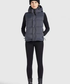 Khujo MARGARIDA MATT - Smanicato - Grau, Donna 14 Khujo MARGARIDA MATT - Smanicato - Grau, Donna -Offerte khujo Negozio 943a612e3ef04cebb75943ee11202e02