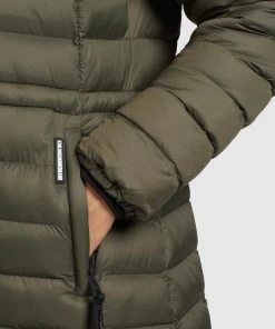 Khujo MIMI SHINE - Cappotto Invernale - Dunkeloliv, Donna -Offerte khujo Negozio 9518d70b2a18498e842d7e66effb4239