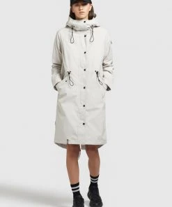 Khujo MARNIA - Parka - Hellgrau, Donna -Offerte khujo Negozio 952765814e97483c9c76e4a4c64ad03c