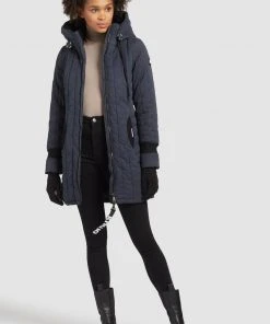 Khujo JERRY PRIME - Cappotto Invernale - Dunkelblau, Donna 11 Khujo JERRY PRIME - Cappotto Invernale - Dunkelblau, Donna -Offerte khujo Negozio 95a77ec8e9ce40729a1494ad8ed1ab8c