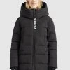 Khujo NAVASSA - Cappotto Invernale - Schwarz, Donna -Offerte khujo Negozio 95ecb576ab7c4a9392a6ee2fd5db7043