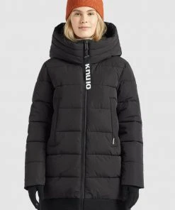 Khujo NAVASSA - Cappotto Invernale - Schwarz, Donna