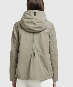 Khujo ZAHIRA3 - Giacca Leggera - Graugrün, Donna -Offerte khujo Negozio 962f4b8d5cb840abbbf689c4f4591820