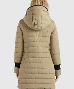 Khujo SHINE - Cappotto Invernale - Beige, Donna -Offerte khujo Negozio 965f06ac20b74537a7ed95ff3748d369