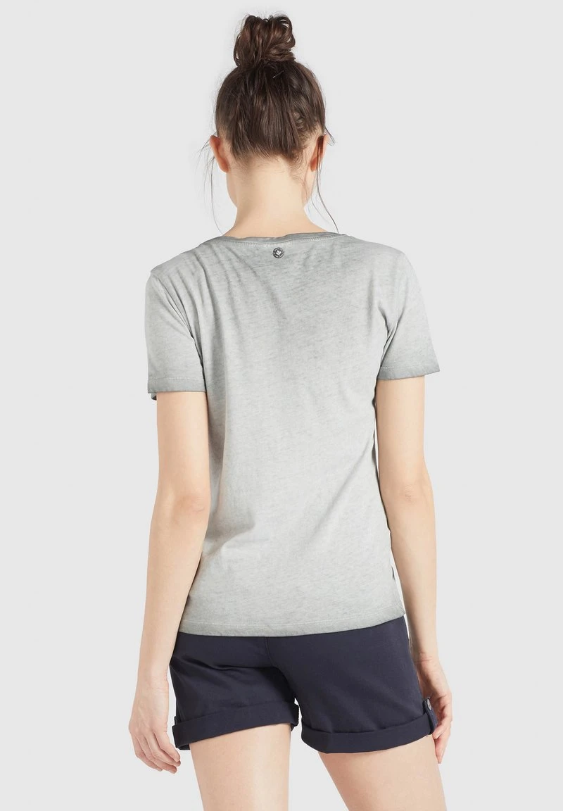 Khujo PERGOLA - T-shirt Basic - Grau, Donna 5 Khujo PERGOLA - T-shirt Basic - Grau, Donna - immagine 3