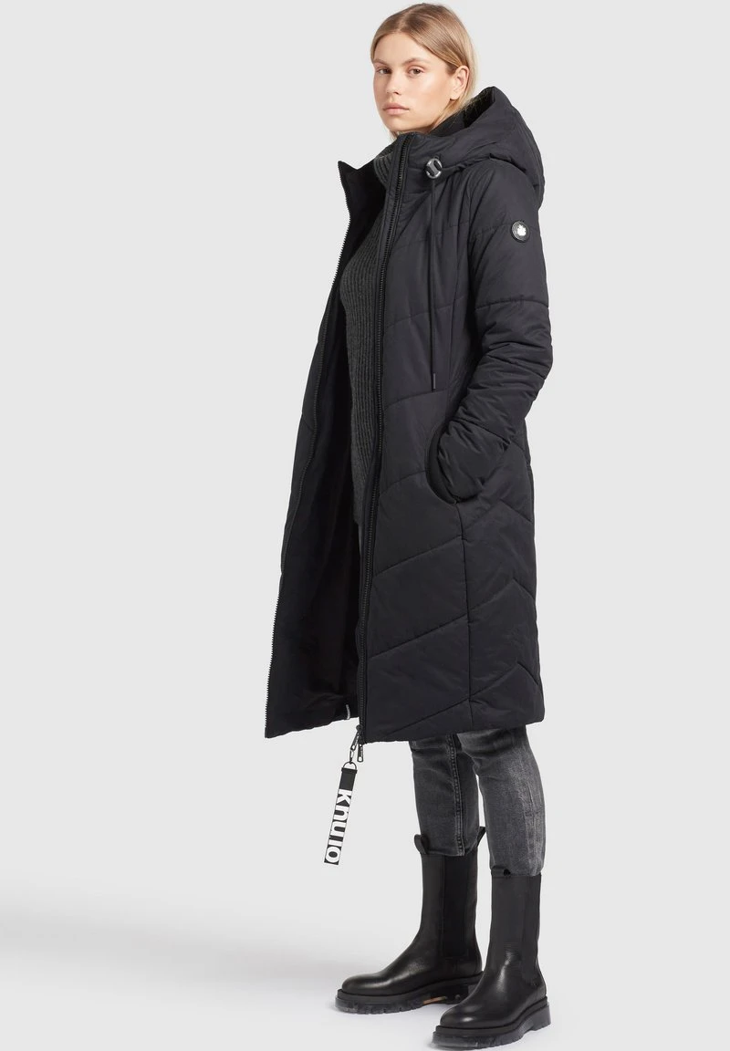 Khujo ARIBAY PEACHED - Cappotto Invernale - Schwarz, Donna 6 Khujo ARIBAY PEACHED - Cappotto Invernale - Schwarz, Donna - immagine 4