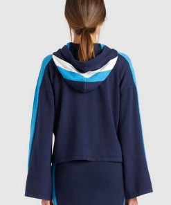 Khujo ZENGINA - Felpa Con Cappuccio - Blue/white, Donna 12 Khujo ZENGINA - Felpa Con Cappuccio - Blue/white, Donna -Offerte khujo Negozio 982e5bfc25574d47b3975cdef2fd908e