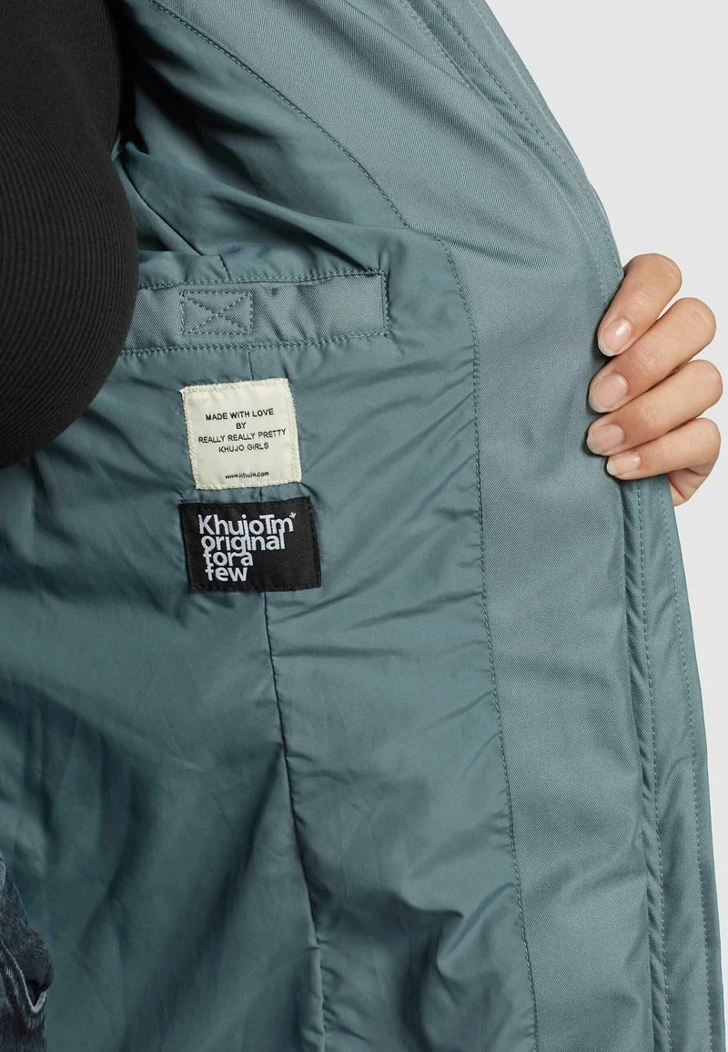 Khujo JERRY PRIME5 STRUCTURED - Cappotto Invernale - Blaugrau, Donna 8 Khujo JERRY PRIME5 STRUCTURED - Cappotto Invernale - Blaugrau, Donna - immagine 6