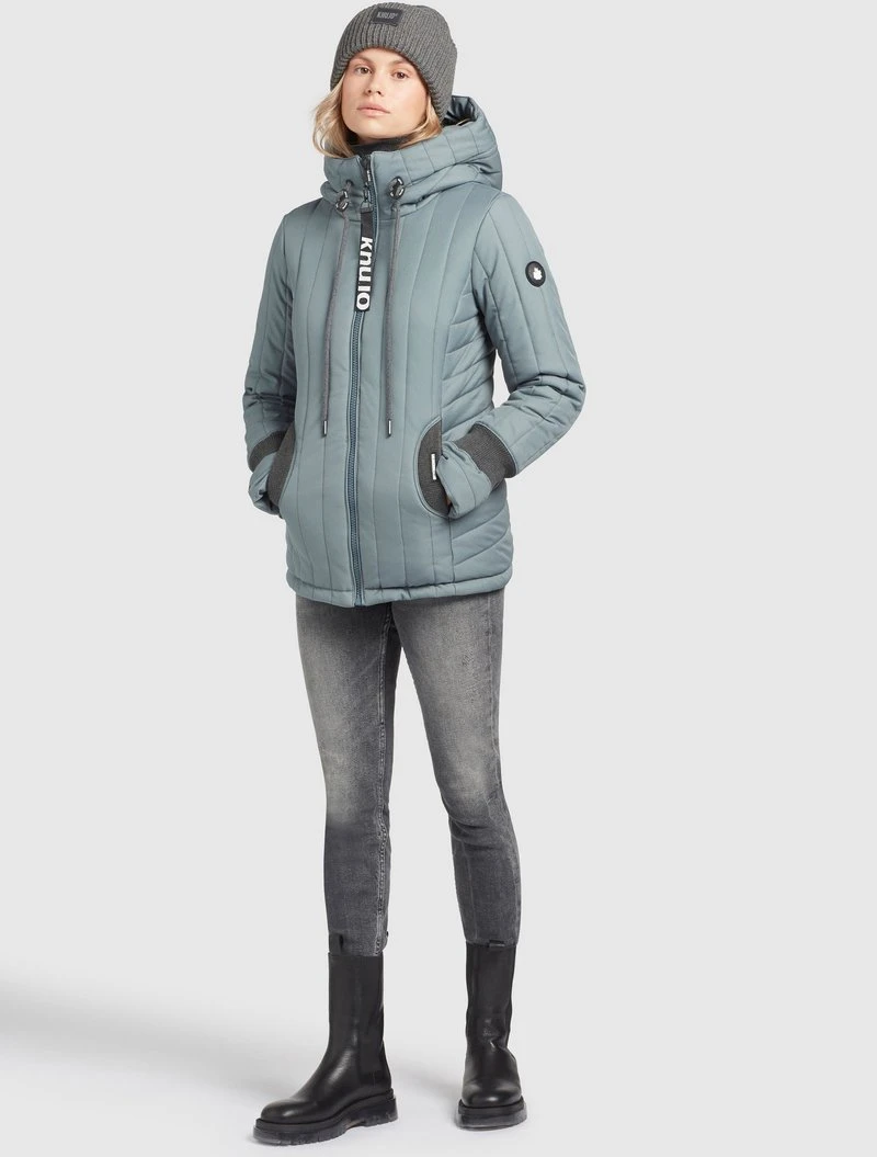 Khujo TWEETY PRIME5 - Giacca Da Mezza Stagione - Blaugrau, Donna 4 Khujo TWEETY PRIME5 - Giacca Da Mezza Stagione - Blaugrau, Donna - immagine 2