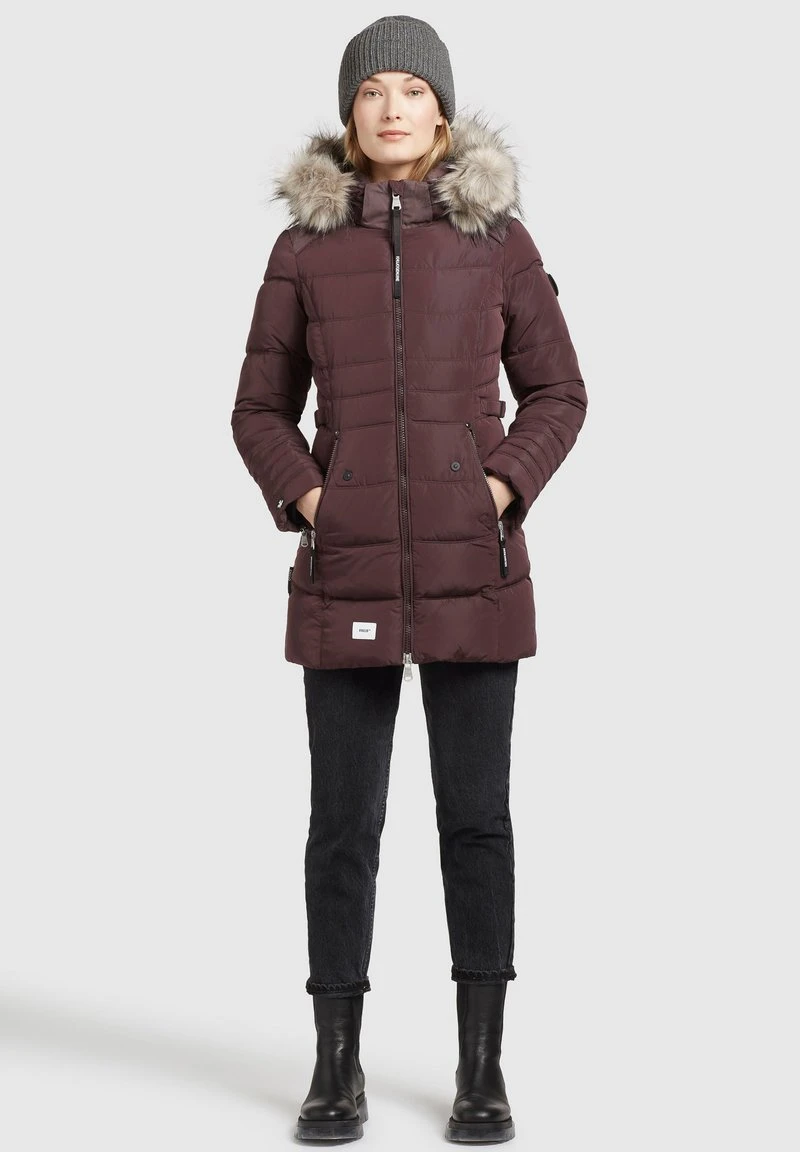 Khujo AMARAY2 - Cappotto Invernale - Weinrot, Donna 4 Khujo AMARAY2 - Cappotto Invernale - Weinrot, Donna - immagine 2