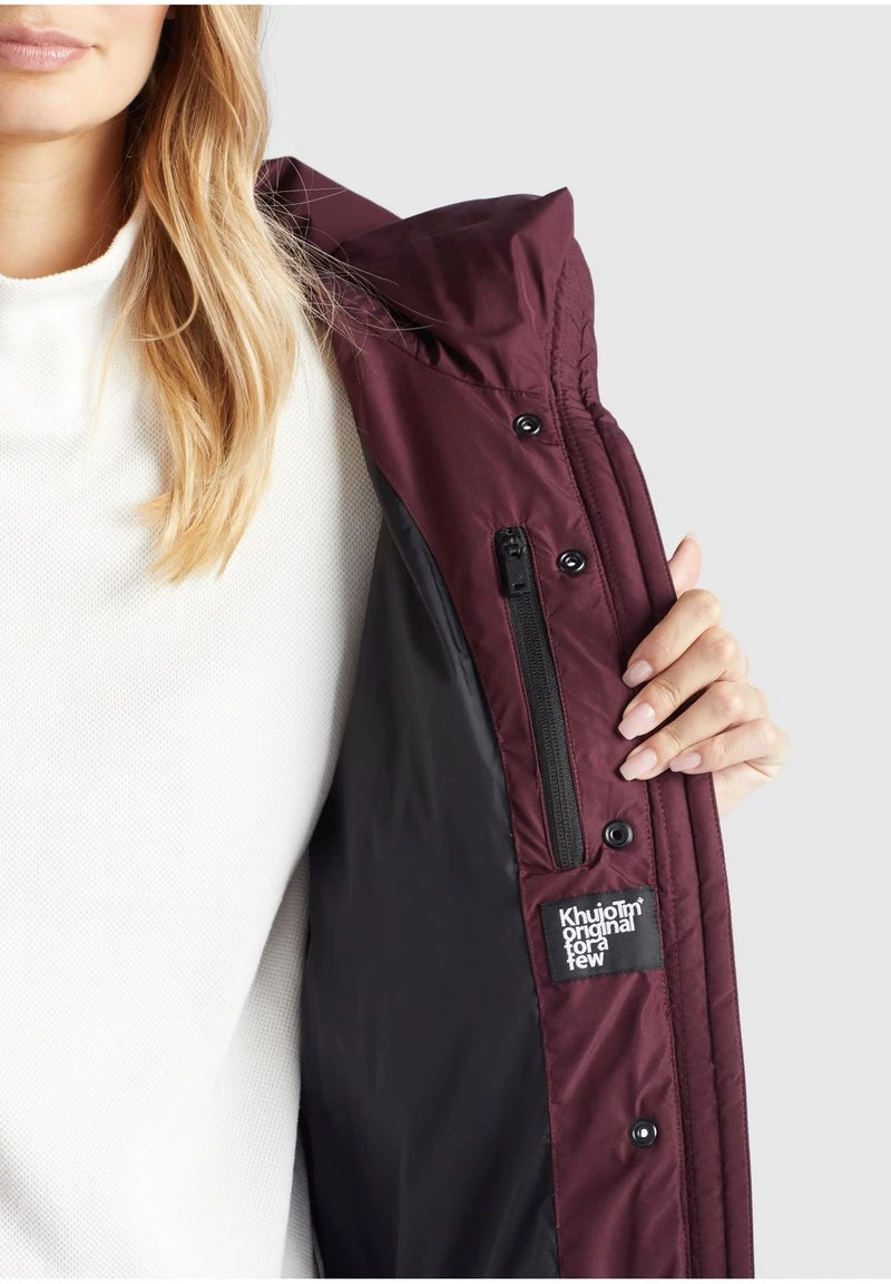 Khujo JORDIS2 - Cappotto Invernale - Weinrot, Donna 8 Khujo JORDIS2 - Cappotto Invernale - Weinrot, Donna - immagine 6