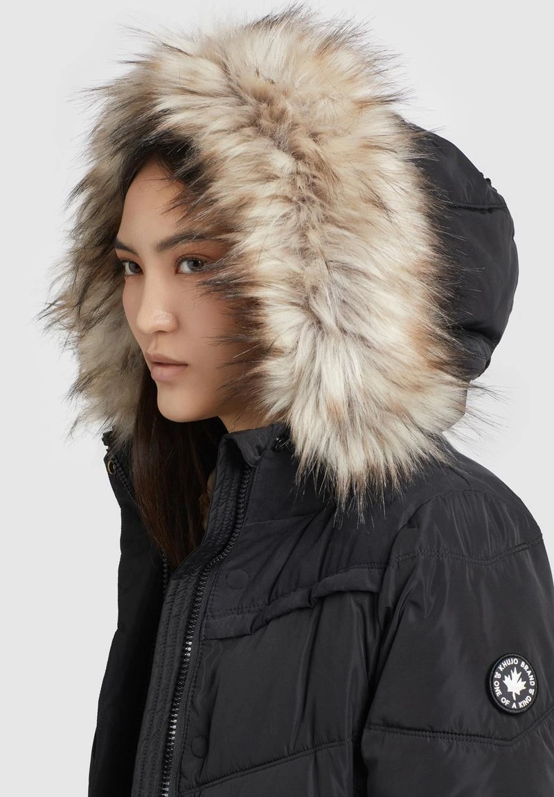Khujo LUBECK LONG - Cappotto Invernale - Schwarz, Donna 9 Khujo LUBECK LONG - Cappotto Invernale - Schwarz, Donna - immagine 7
