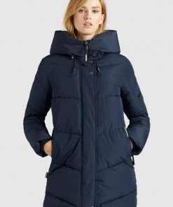 Khujo JORDIS2 - Cappotto Invernale - Dunkelblau, Donna
