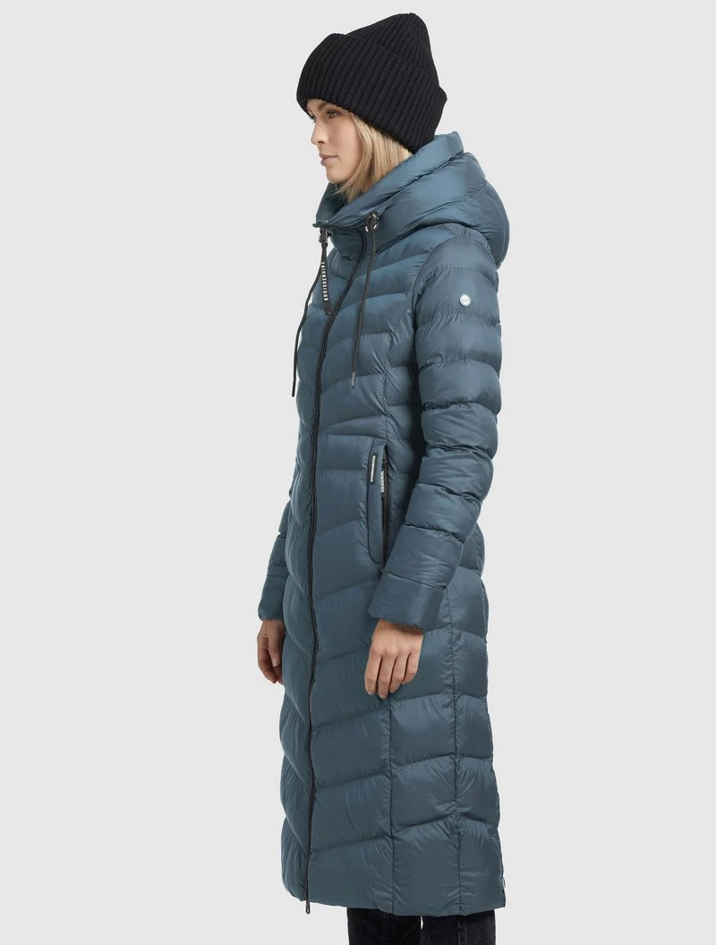 Khujo INGRAM SHINE - Cappotto Invernale - Blaugrau, Donna 6 Khujo INGRAM SHINE - Cappotto Invernale - Blaugrau, Donna - immagine 4