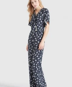 Khujo BORGIA - Tuta Jumpsuit - Blau-weiß Geblümt, Donna 12 Khujo BORGIA - Tuta Jumpsuit - Blau-weiß Geblümt, Donna -Offerte khujo Negozio 9c836718e9ee49618c61b5815d4d6b41