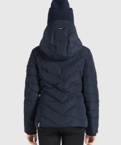 Khujo EIJA2 - Giacca Invernale - Dunkelblau, Donna -Offerte khujo Negozio 9c9f6e9b90814e17b392be63a3bd6fdd