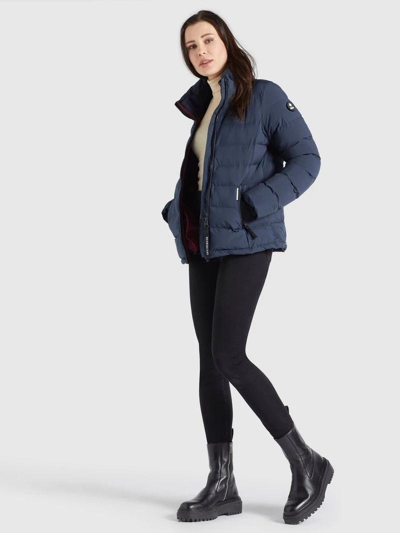 Khujo BACHA MATT - Giacca Invernale - Dunkelblau, Donna 6 Khujo BACHA MATT - Giacca Invernale - Dunkelblau, Donna - immagine 4