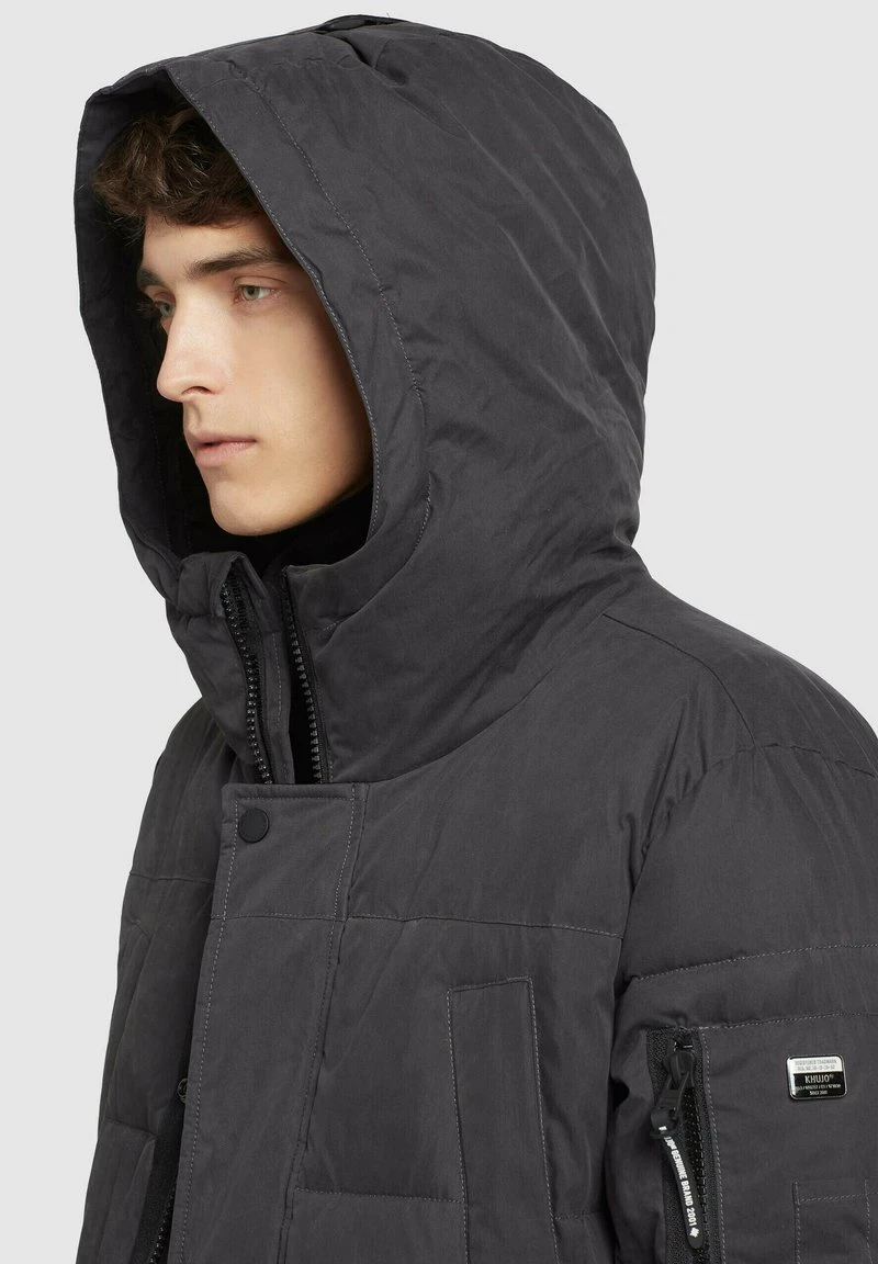 Khujo SHANCK - Cappotto Invernale - Dunkelgrau, Uomo 8 Khujo SHANCK - Cappotto Invernale - Dunkelgrau, Uomo - immagine 6