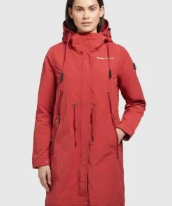 Khujo ADDA - Parka - Rot, Donna