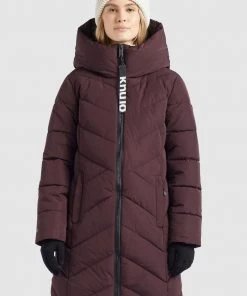 Khujo SUVA - Cappotto Invernale - Weinrot, Donna