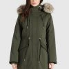 Khujo HARUNA - Cappotto Invernale - Dunkeloliv, Donna 1 Khujo HARUNA - Cappotto Invernale - Dunkeloliv, Donna -Offerte khujo Negozio 9e73271bd4694271a82949d529e8ba5b