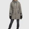 Khujo MANTEL JERRY PRIME - Cappotto Invernale - Mint, Donna