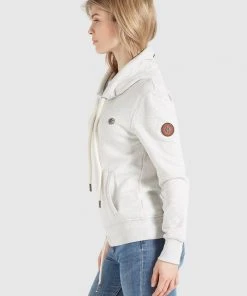 Khujo TEMPA - Felpa Con Cappuccio - Hellgrau Meliert, Donna 14 Khujo TEMPA - Felpa Con Cappuccio - Hellgrau Meliert, Donna -Offerte khujo Negozio a04f26ab5e3d4ed680c38b28584e1b37