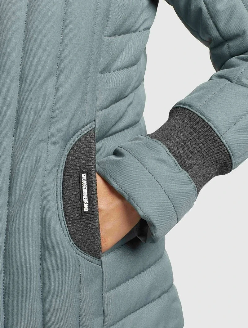 Khujo TWEETY PRIME5 - Giacca Da Mezza Stagione - Blaugrau, Donna 8 Khujo TWEETY PRIME5 - Giacca Da Mezza Stagione - Blaugrau, Donna - immagine 6