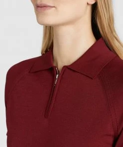 Khujo PANNA - Abito In Maglia - Dunkelrot, Donna -Offerte khujo Negozio a11e403ae1944410985b2034e7f8fc6d