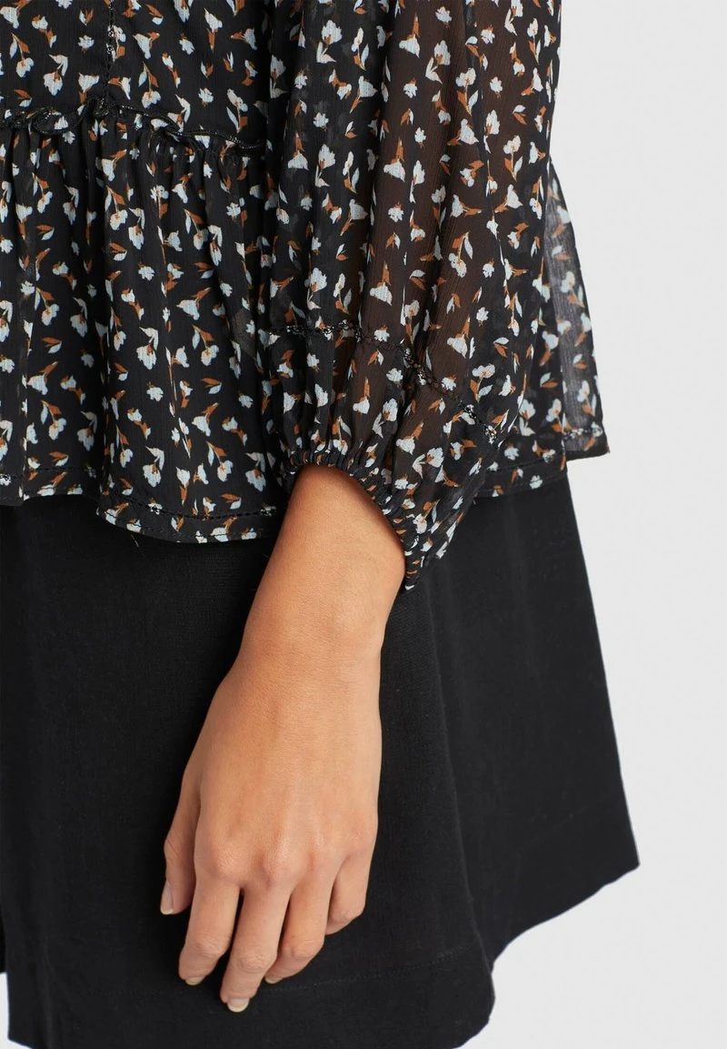 Khujo KLEMENTINA - Camicetta - Black/blue, Donna 9 Khujo KLEMENTINA - Camicetta - Black/blue, Donna - immagine 7