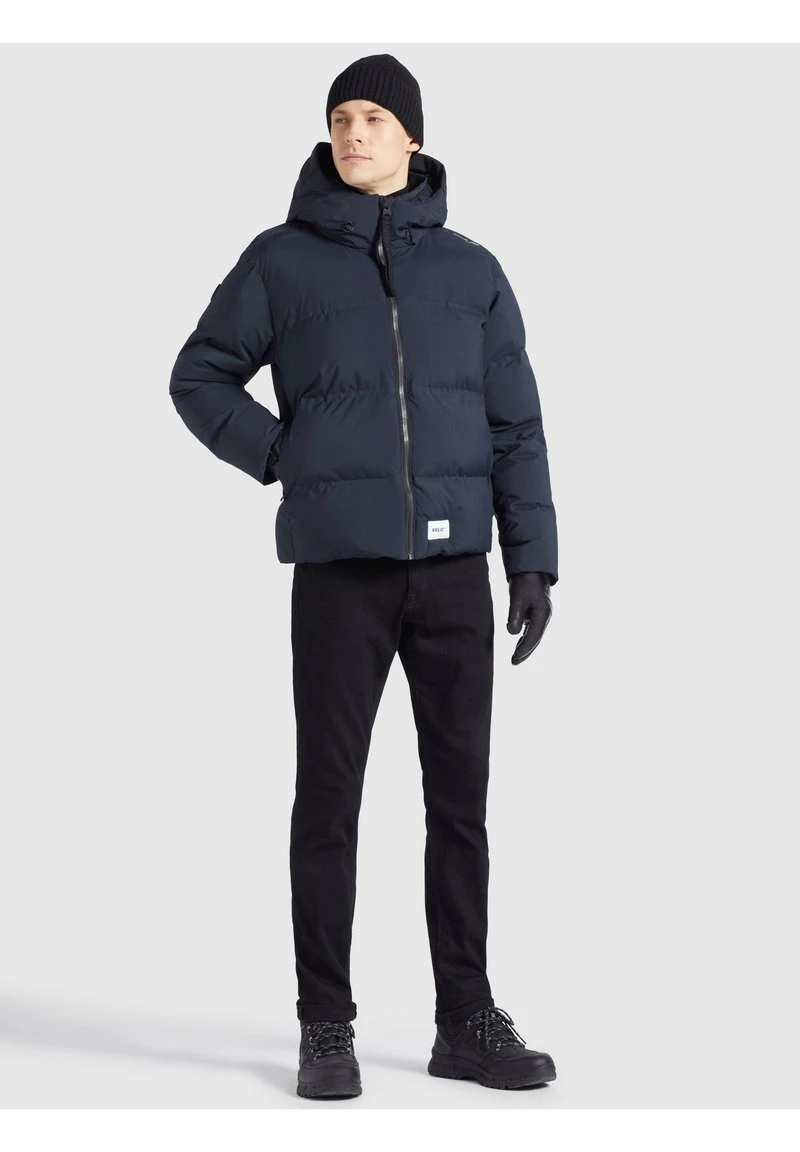 Khujo RODNEY - Giacca Invernale - Dunkelblau, Uomo 4 Khujo RODNEY - Giacca Invernale - Dunkelblau, Uomo - immagine 2