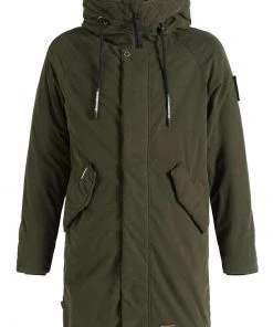 Khujo HAAK - Cappotto Invernale - Dunkelgrün, Uomo -Offerte khujo Negozio a232870576a146ea94aa611582302e15