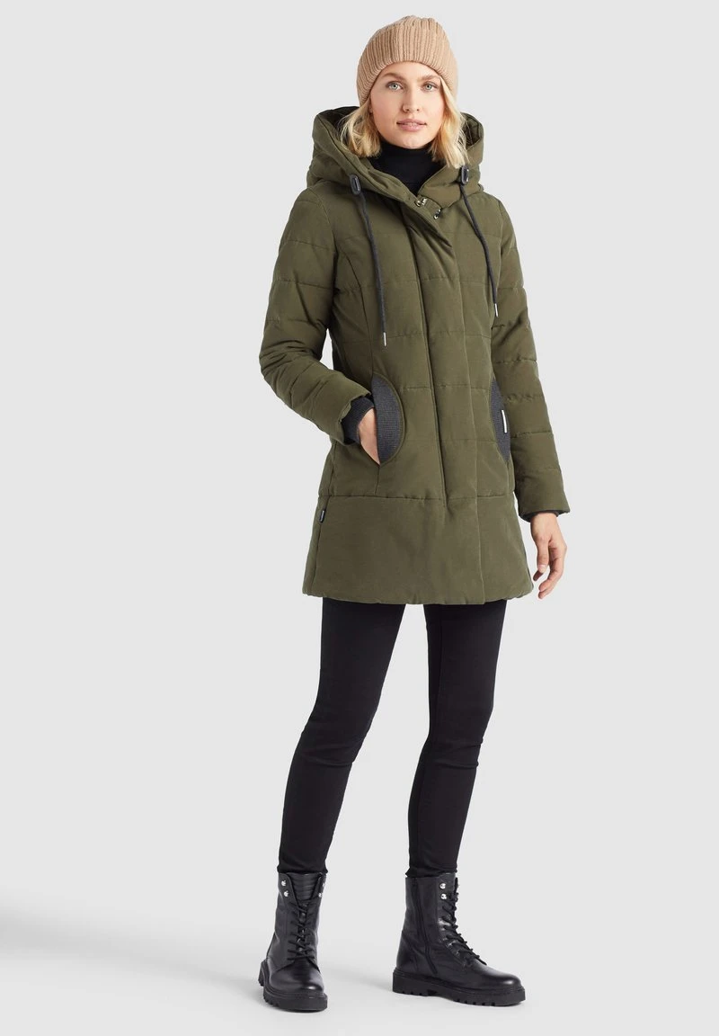 Khujo SHERMA2 - Cappotto Invernale - Oliv, Donna 4 Khujo SHERMA2 - Cappotto Invernale - Oliv, Donna - immagine 2