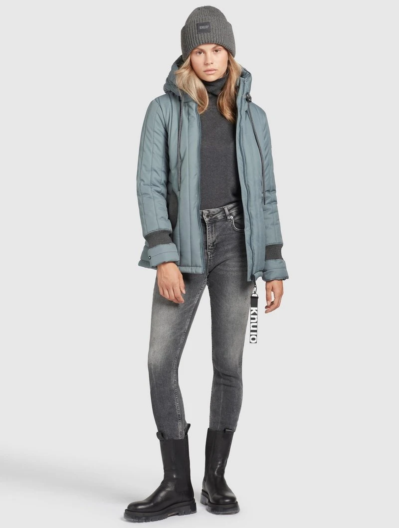 Khujo TWEETY PRIME5 - Giacca Da Mezza Stagione - Blaugrau, Donna 9 Khujo TWEETY PRIME5 - Giacca Da Mezza Stagione - Blaugrau, Donna - immagine 7