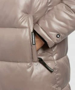 Khujo CORINNA SHINY - Cappotto Invernale - Taupe Glänzend, Donna 18 Khujo CORINNA SHINY - Cappotto Invernale - Taupe Glänzend, Donna -Offerte khujo Negozio a34a43d3b1f14a0e90cb38d68a1f5c5e