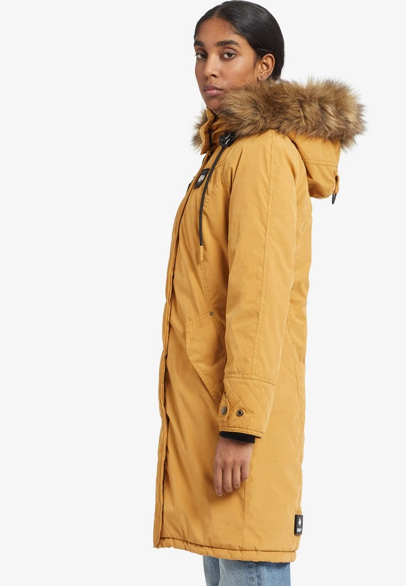 Khujo EFFI - Cappotto Invernale - Mustard, Donna 6 Khujo EFFI - Cappotto Invernale - Mustard, Donna - immagine 4