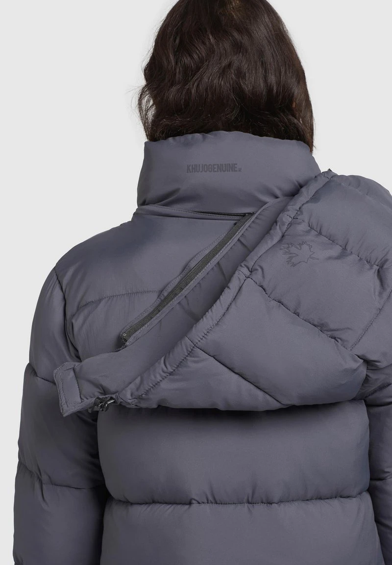 Khujo WENCKE MATT - Cappotto Invernale - Grau, Donna 9 Khujo WENCKE MATT - Cappotto Invernale - Grau, Donna - immagine 7